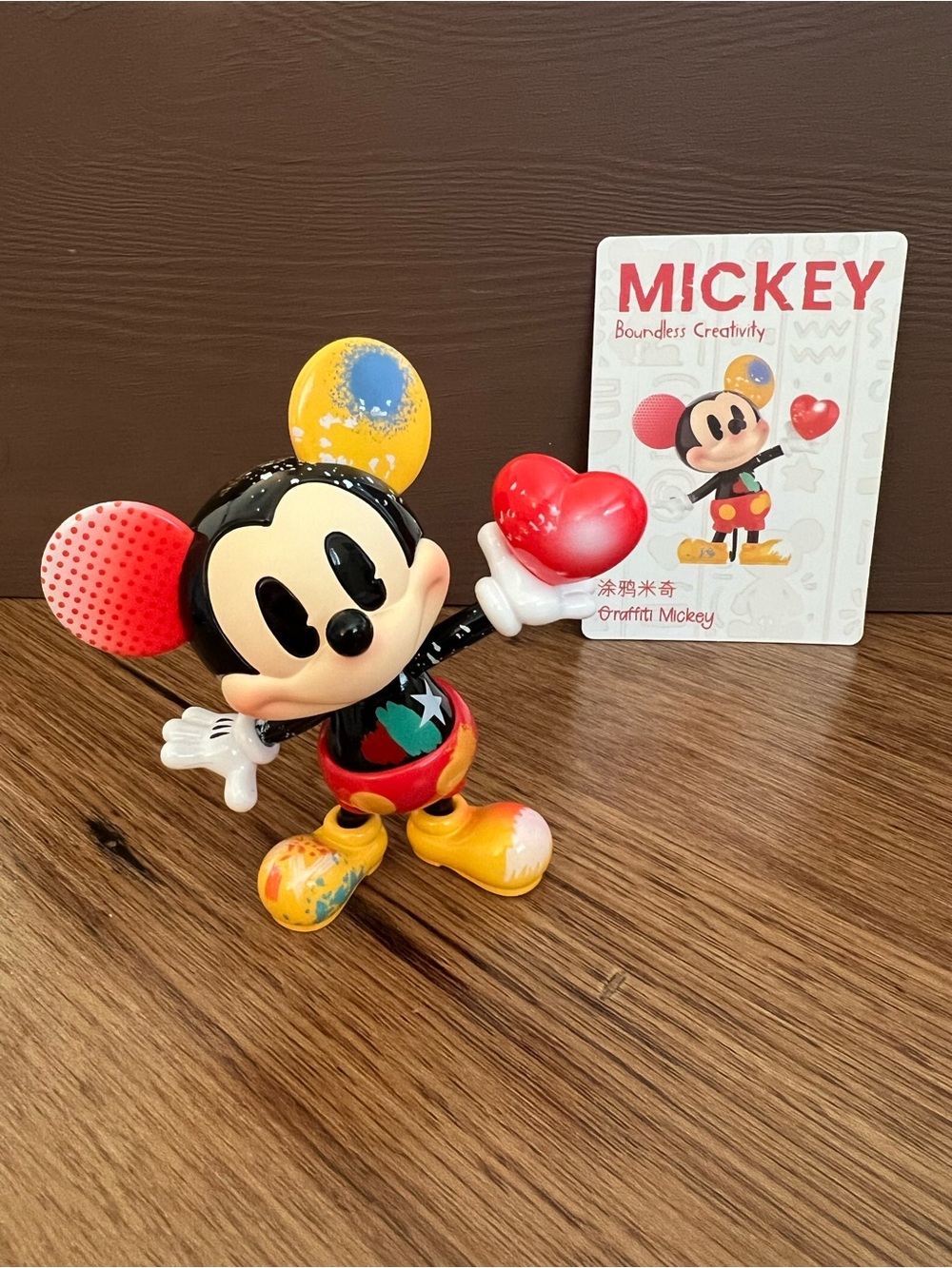 PopMart Disney Boundless Creativity Graffiti Mickey